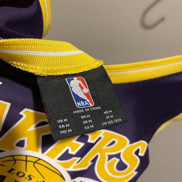 COPY - Los Angeles Lakers NBA Womens Bodysuit Purple Sleeveless Skinsuit sz M N… - Picture 2 of 4